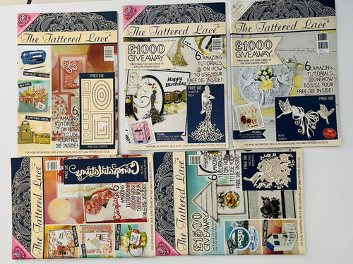 Tattered lace craft magazines - craft,