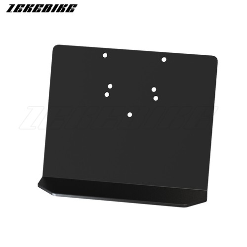 Rear number plate splash - plate,