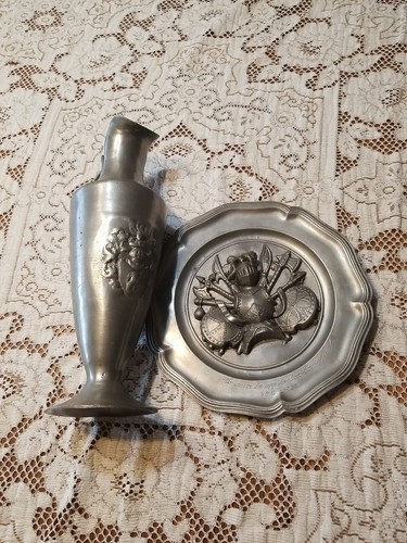 Scrap pewter lot - pewter, 8