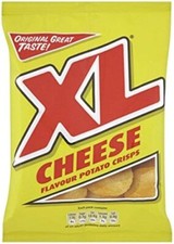 XL Cheese Flavour Potato Crisps 32.5g 48 Pack Full Box