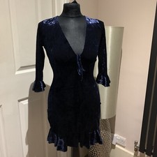 Missguided Dress Petite 6 Navy