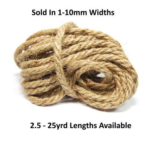 Natural jute cord - natural,