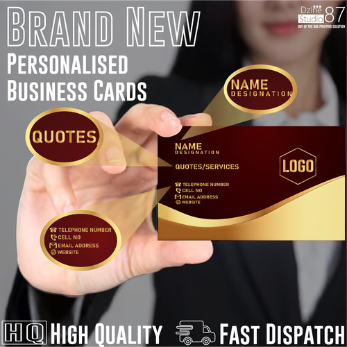 Business card personalised - card,