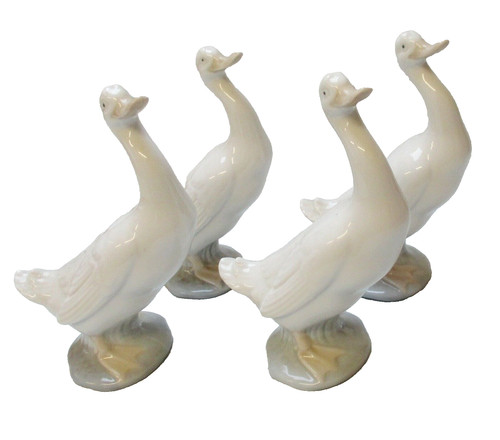 Lladro nao goose looking - lladro,