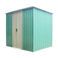 6X4FT Metal Garden Shed Flat