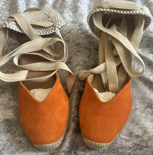 River island orange suede - river,