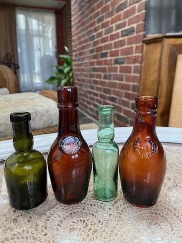 Mini bottles 2 amber paul - bottles,