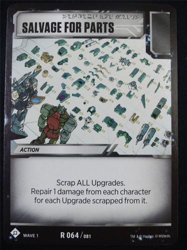 Salvage for parts - salvage, r
