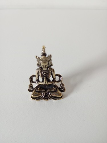 Solid brass buddha statue - solid,