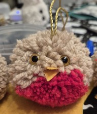 Handmade Christmas Robin