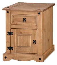 Corona 1 Drawer 1 Door Bedside