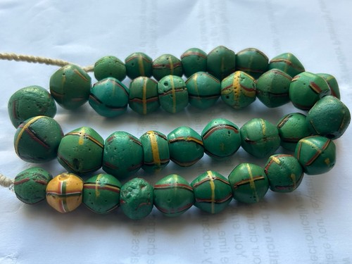 Antique venetian king beads - antique,