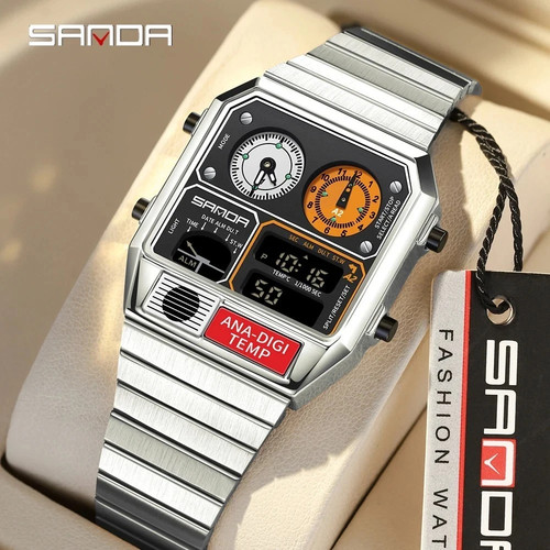 Sanda multifunction watch - multifunction,