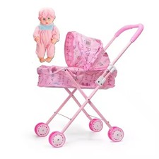 Foldable baby doll pram - foldable,