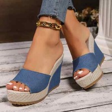 Women High Wedge Heel Sandals