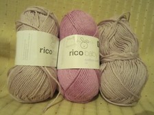 125g - Rico Baby Soft Cotton & Acrylic DK - Violet & Lilac