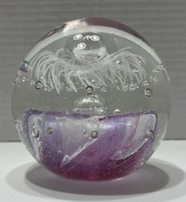 Round Glass Paperweight