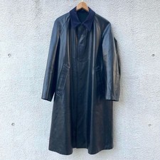 1980s French Police Rubber Coat size L