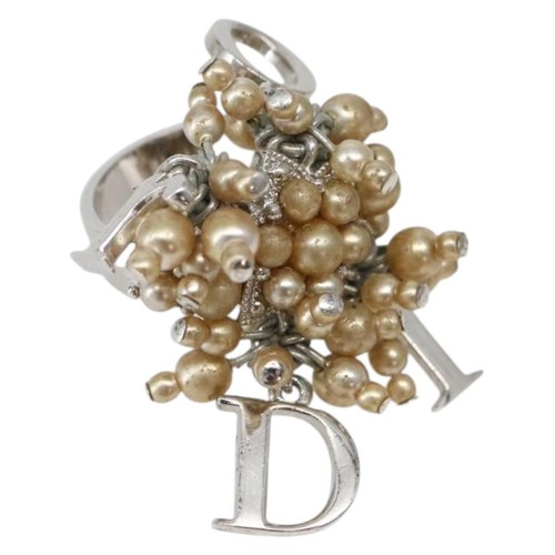 Christian dior ring - christian, metal