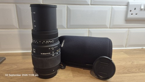 Sigma 300mm 5 6 - 70-300mm, f/4-5.6