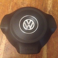 VW CADDY MAXI FACELIFT MK3 STEERING WHEEL COVER ONLY  NEW 2K5880201D