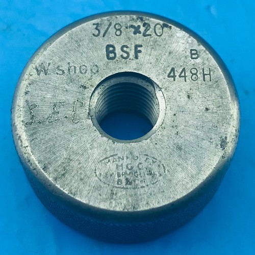 Bsf screw thread ring - 3/8, x