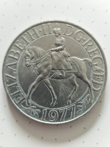 1977 silver crown - silver, elizabeth
