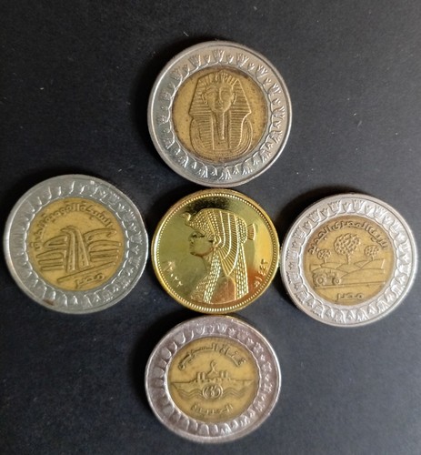 Egyptian coins job - coins, lot3:1