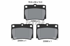 2359301 BRAKE PAD SET, DISC