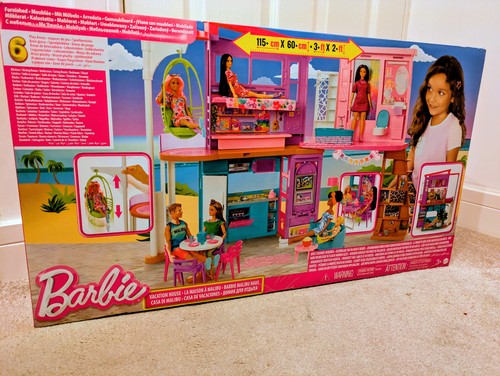 Mattel barbie vacation house - barbie,