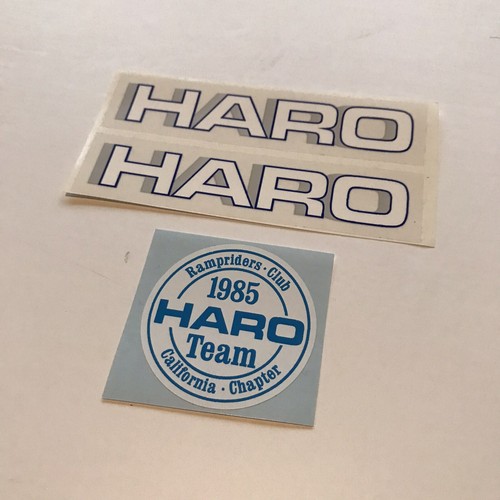 Haro ramp rider 1985 - rider, decal
