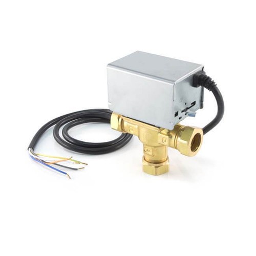 Motorised mid position valve - motorised, mid-position