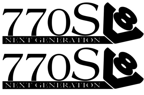 Scania 770s badge - v8, next