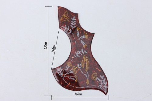 Hummingbird abalone pickguard - hummingbird,