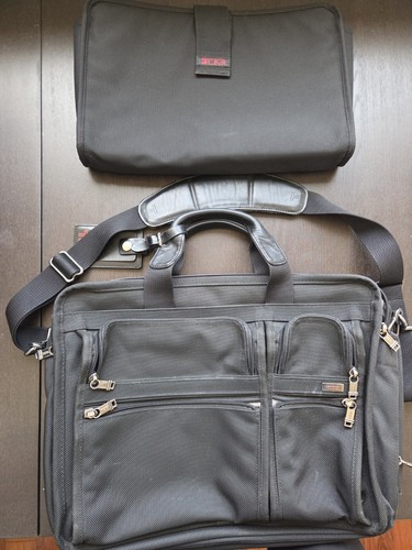 Tumi alpha black - black, canvas