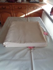 3 Cream Ivory Tablecloths 70" x 144" for Weddings & Parties