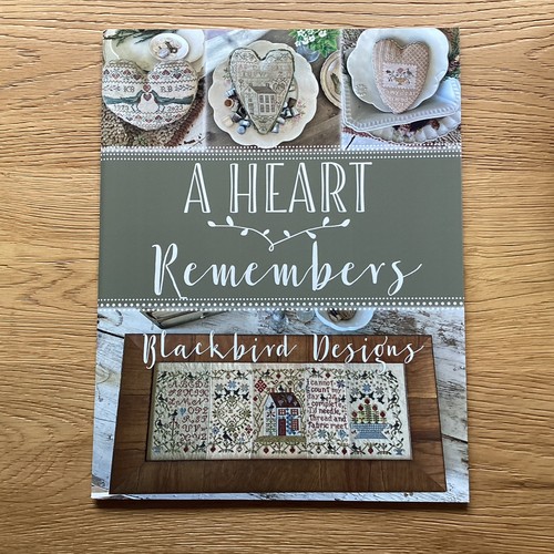 Heart remembers cross - cross, stitch