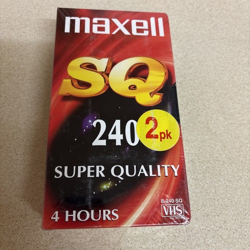 Maxell 240 vhs - maxell,