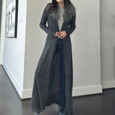 Zara Mohair Blend Faux Fur