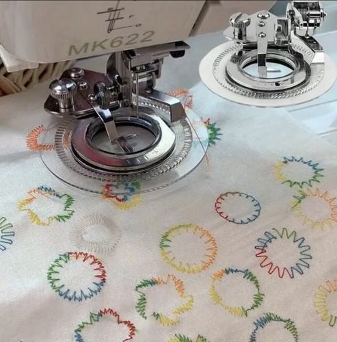 Unique flower circle - flower, stitch
