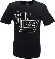 Mens Thin Lizzy Black Logo