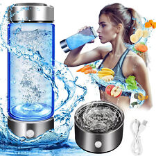 Hydrogen Rich Generator Water Cup Alkaline Ionizer Maker Bottle Anti-Oxidation