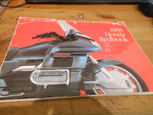 Honda oem 1988 factory redbook - oem,