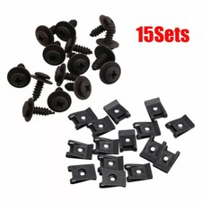 15 Pairs Metal U-type Clip