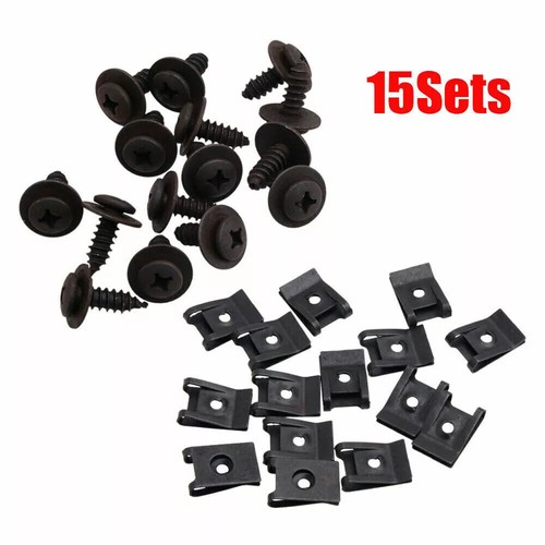 Pair metal type clip with - 15, u-type
