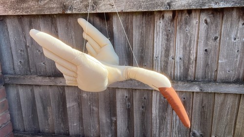 Fabric flying goose bird - flying,