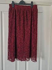 Zara woman burgundy lace - burgundy,