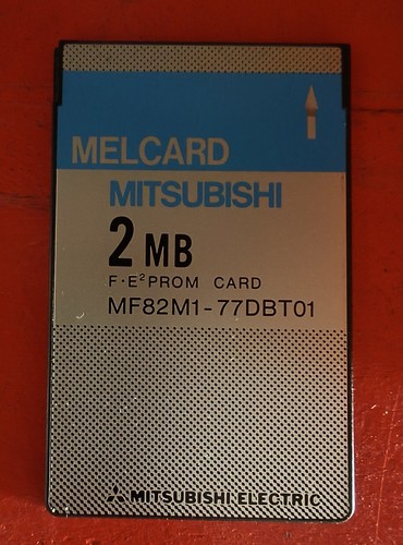 Mitsubishi melcard 2mb - melcard,