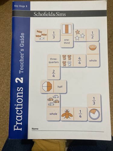 Fractions teacher guide - fractions, 2