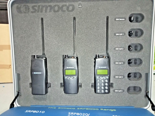 Simoco srp8000 salesmans demo - srp8000,